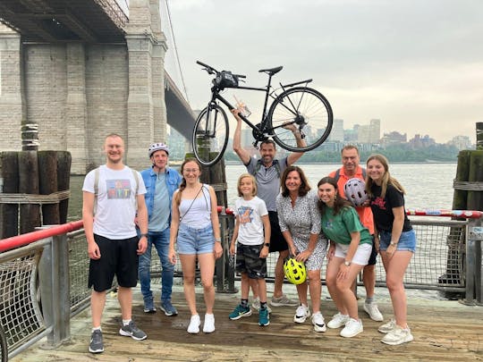 Passeio privado de bicicleta guiado pela Ponte do Brooklyn