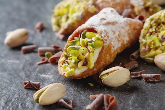 Sabores Agrigento da aula de culinária da Sicília