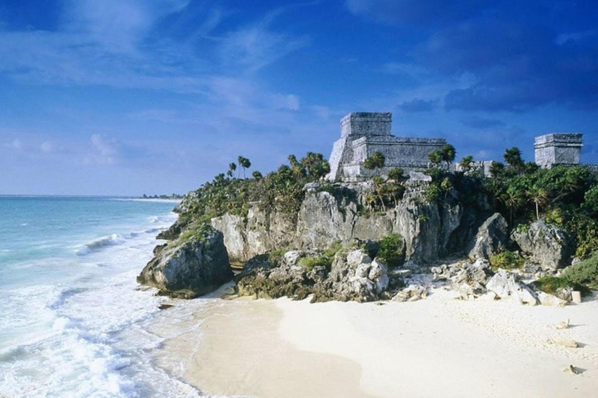 Tulum express tour vanuit Playa del Carmen of Cancún