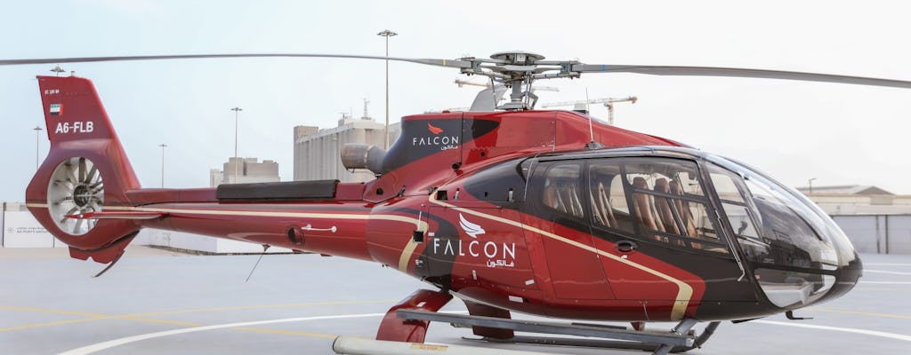 Melhor passeio de helicóptero de 30 minutos em Abu Dhabi