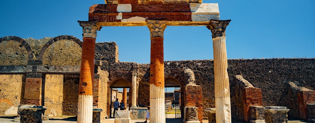 Visita audioguiada de día completo a Pompeya y Amalfi desde Pompeya