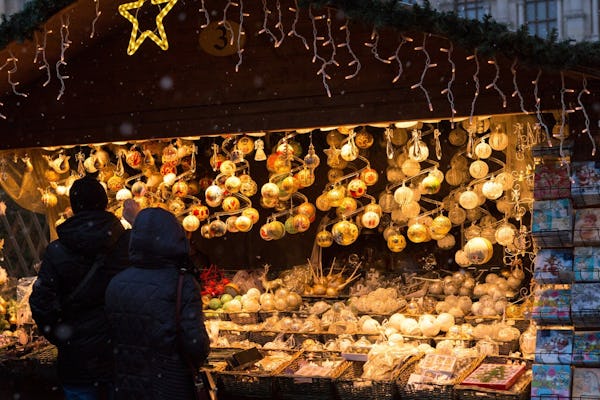 Visita al mercado navideño de Colonia con un local