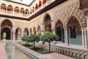 Visita guiada a Sevilha com Catedral e acesso VIP ao Alcázar