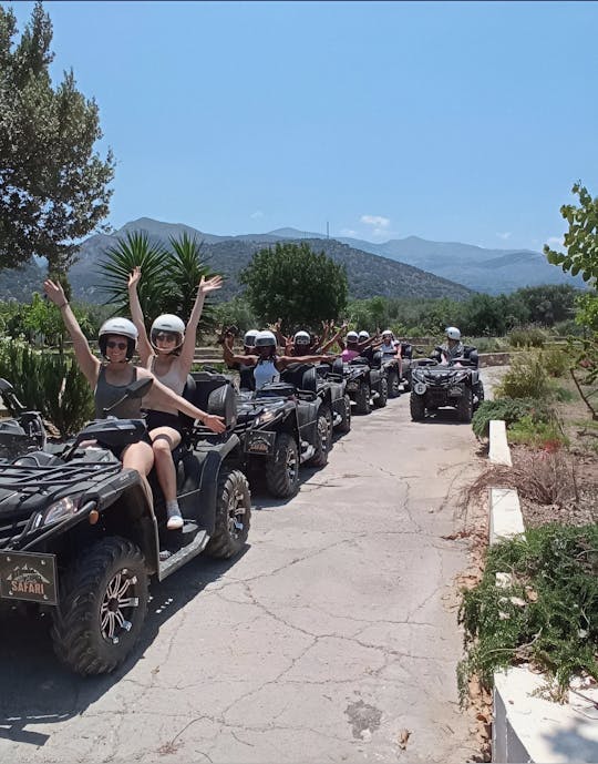 Tour en quad avec déjeuner en Crète