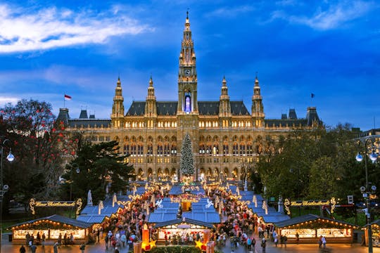 Passeio pelo Mercado de Natal de Viena com um morador local