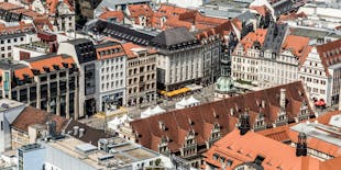 Leipzig old town scavenger hunt with interactive audio book
