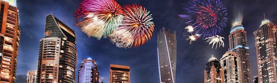 New Year 2024 fireworks cruise in Dubai