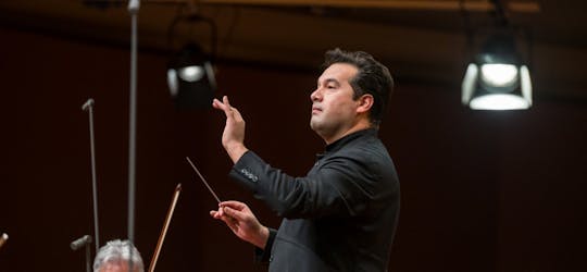 Ingresso para a Sinfonia nº 5 durante o Festival Mahler em Milão