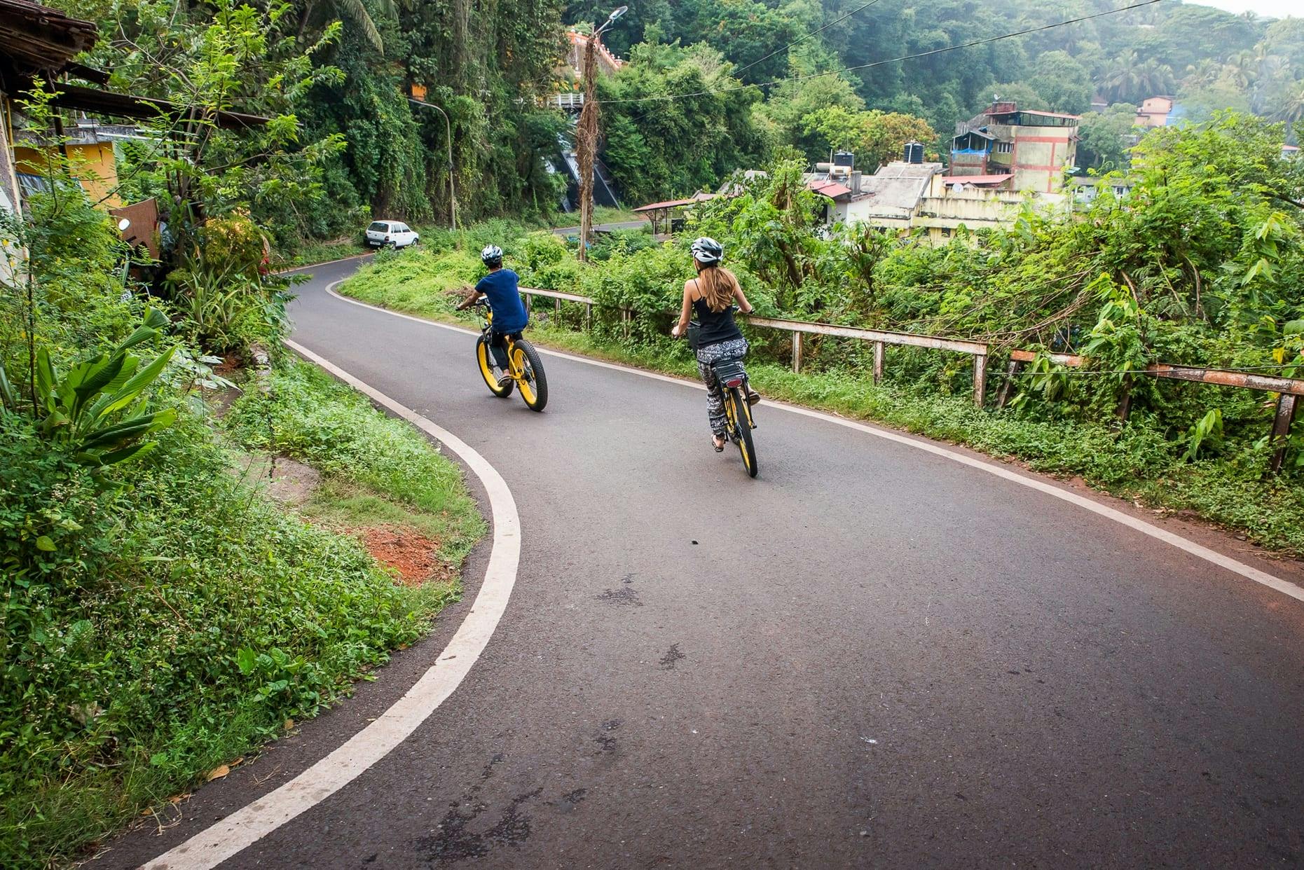 Goa E-bike Tour of Divar Island with High Tea