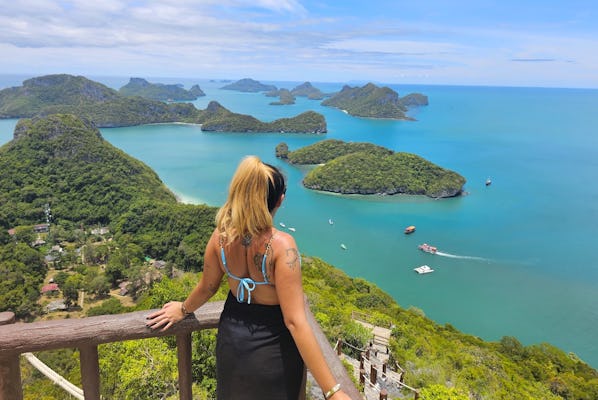 Guided tour to Ang Thong with kayak and lunch from Koh Samui