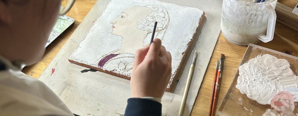 Fresco tutorial experience in Arezzo