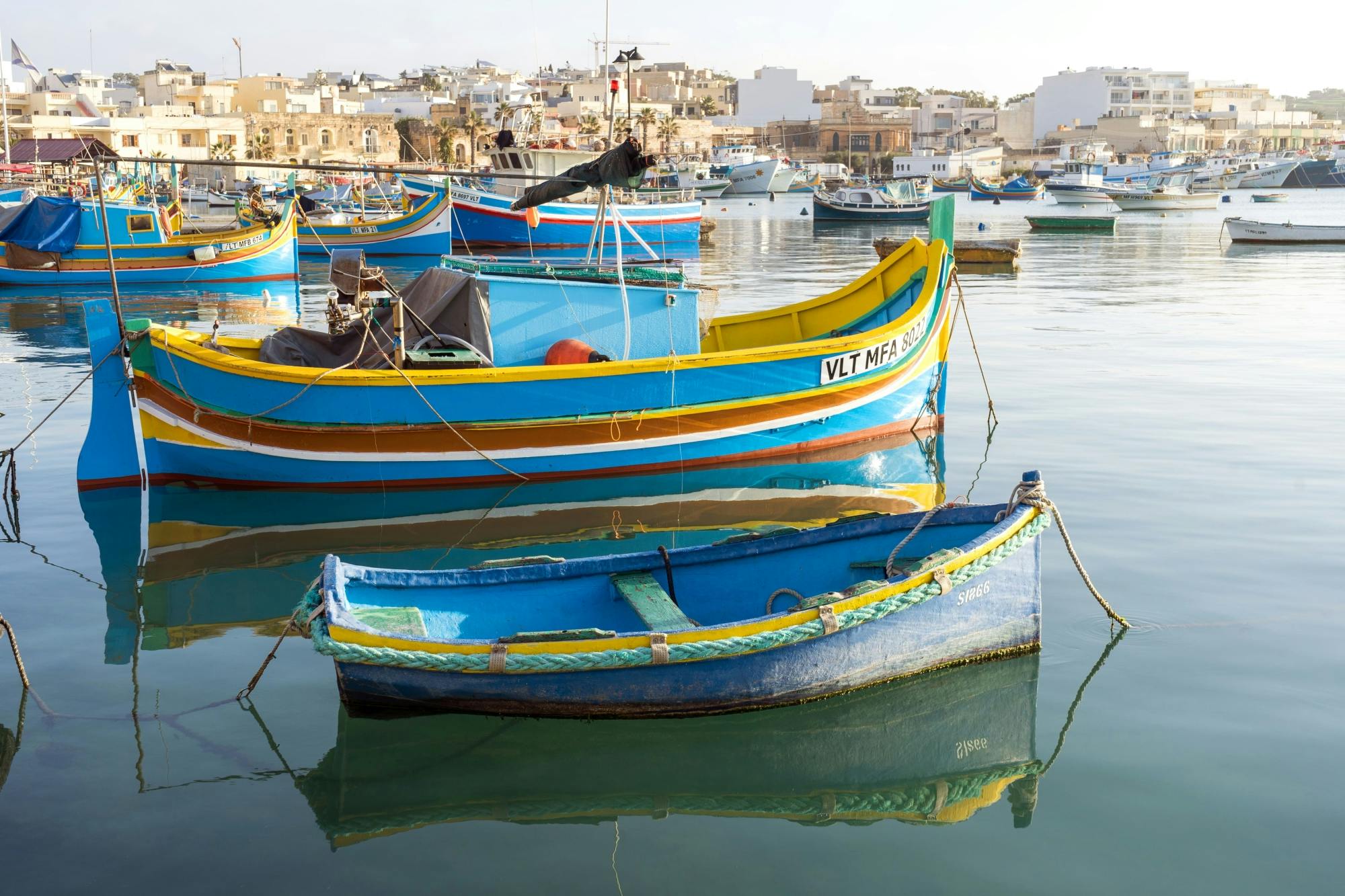 Marsaxlokk Sunday Market & Blue Grotto with Local Guide