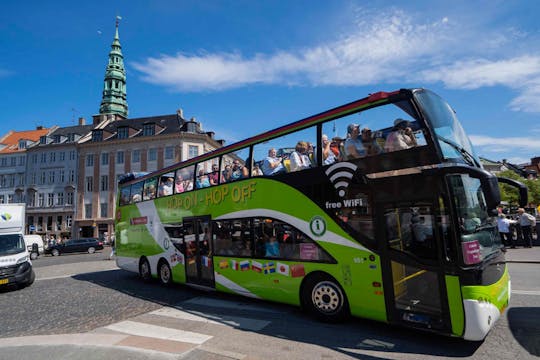 Excursão turística de ônibus hop-on hop-off clássico de 48 horas em Copenhague