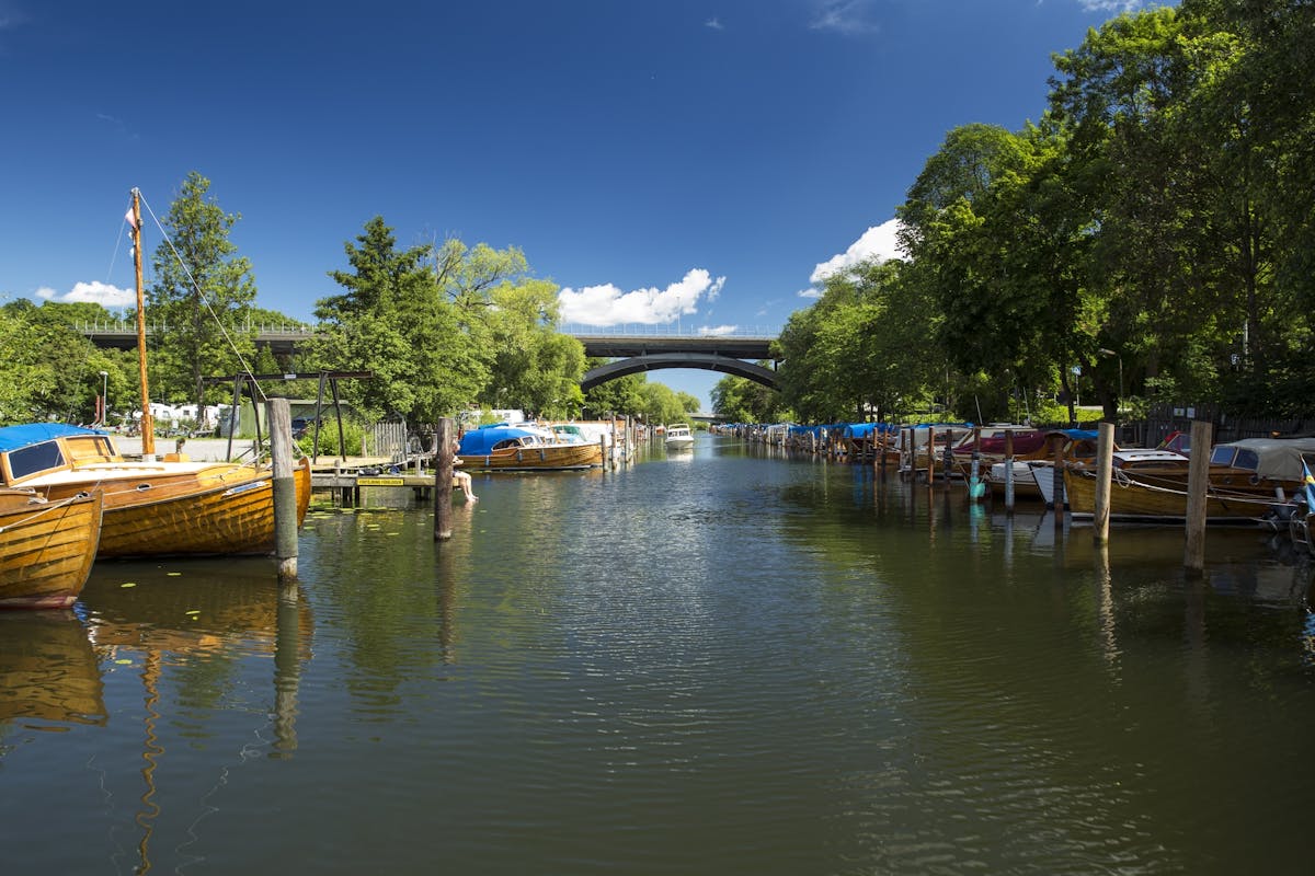 Audio tour del canale di Stoccolma