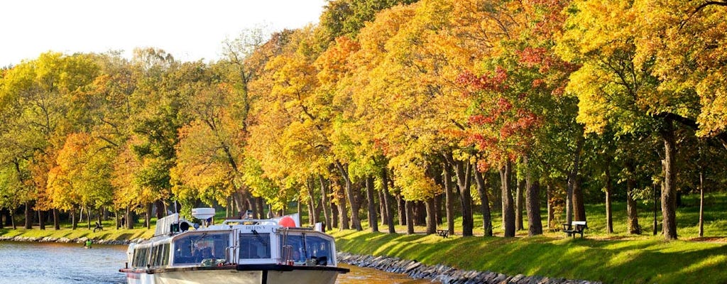 Wycieczka po Kanale Królewskim w Sztokholmie