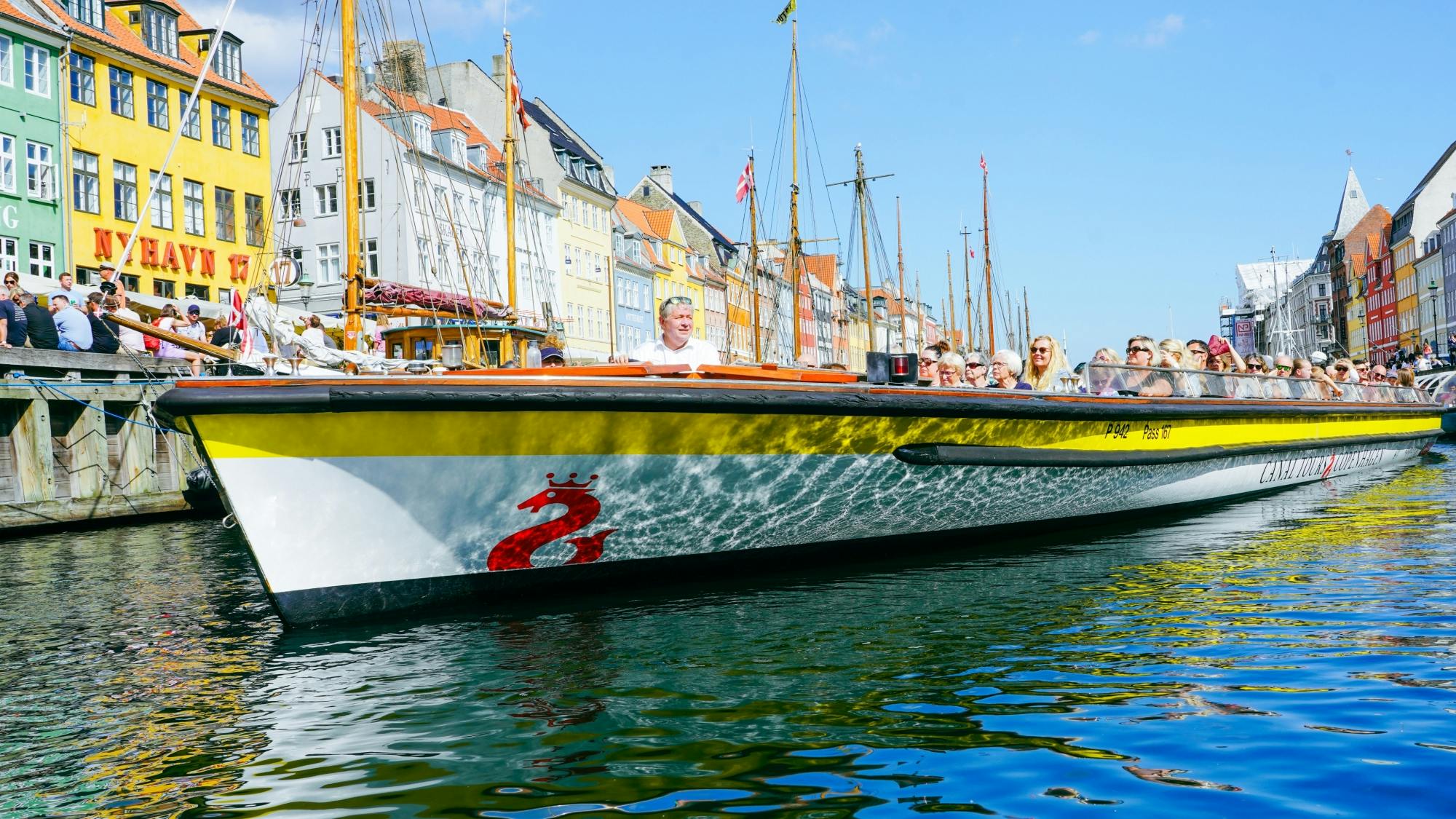 Tour clásico por los canales de Copenhague