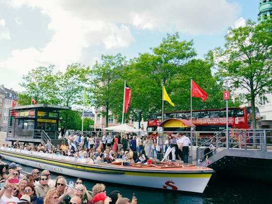48-uur durende hop on, hop off-bus- en bootbezichtiging in Kopenhagen