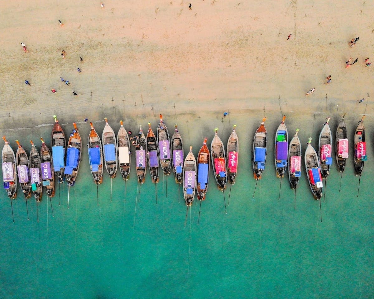 Dagtocht naar Railay Beach met transfer vanaf Koh Phi Phi