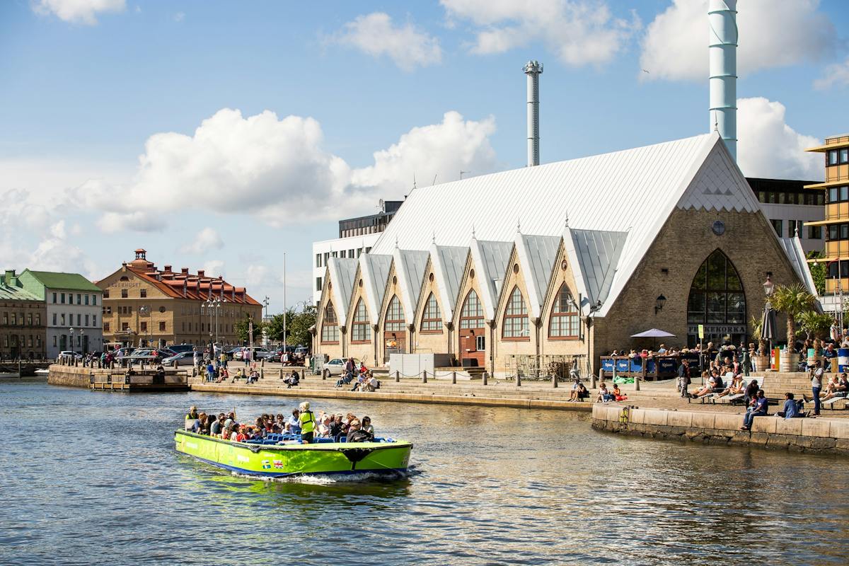 Hop-On Hop-Off Boottour in Göteborg