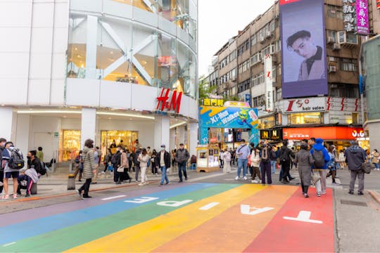 Taipei LGBTQ+ iconic spots half-day guided tour