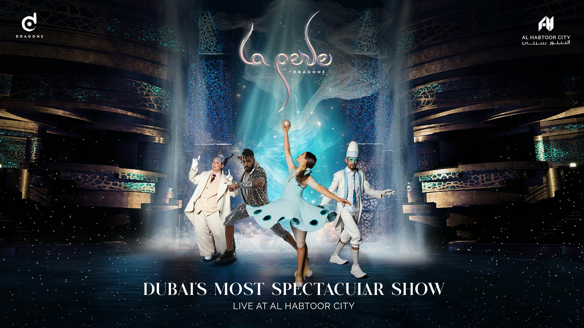Bilhetes para o espetáculo "La Perle" de Dragone em Dubai