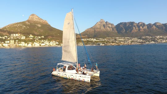 Catamarantocht van 1 uur in de baai van Kaapstad