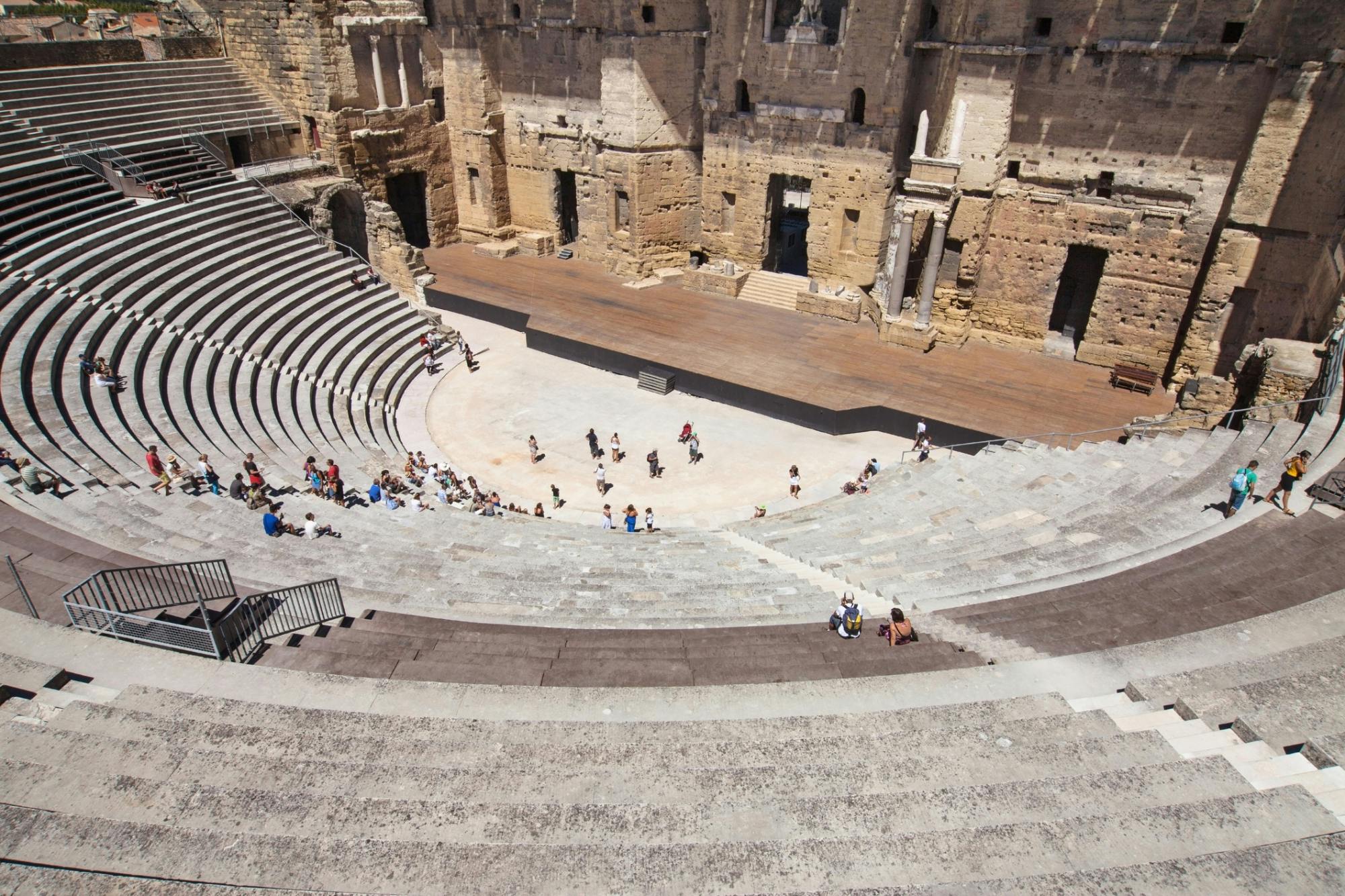 Billet d'entrée au théâtre romain et au musée d'Orange avec visite audio