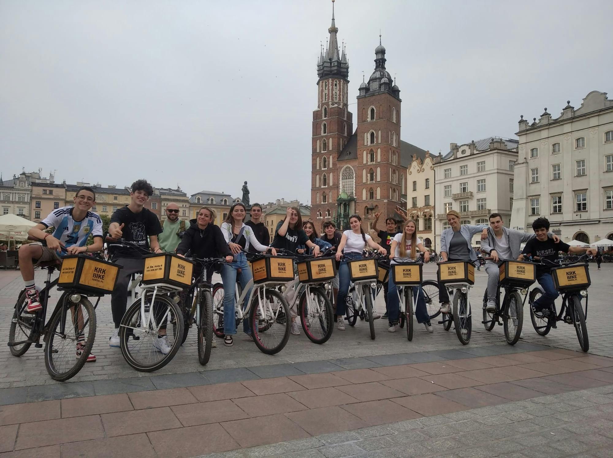 2-stündige Fahrradtour durch die Altstadt von Krakau