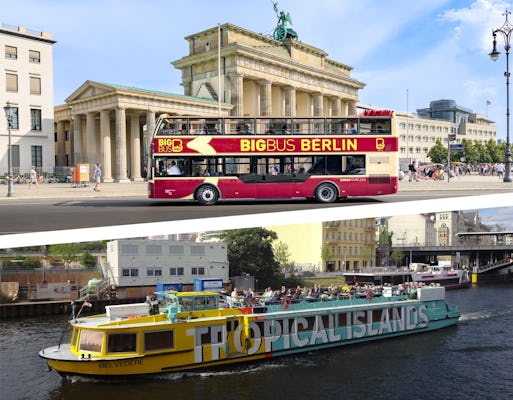 Bilet na autobus Hop-On Hop-Off w Berlinie ważny przez 24 lub 48 godzin z rejsem po Sprewie
