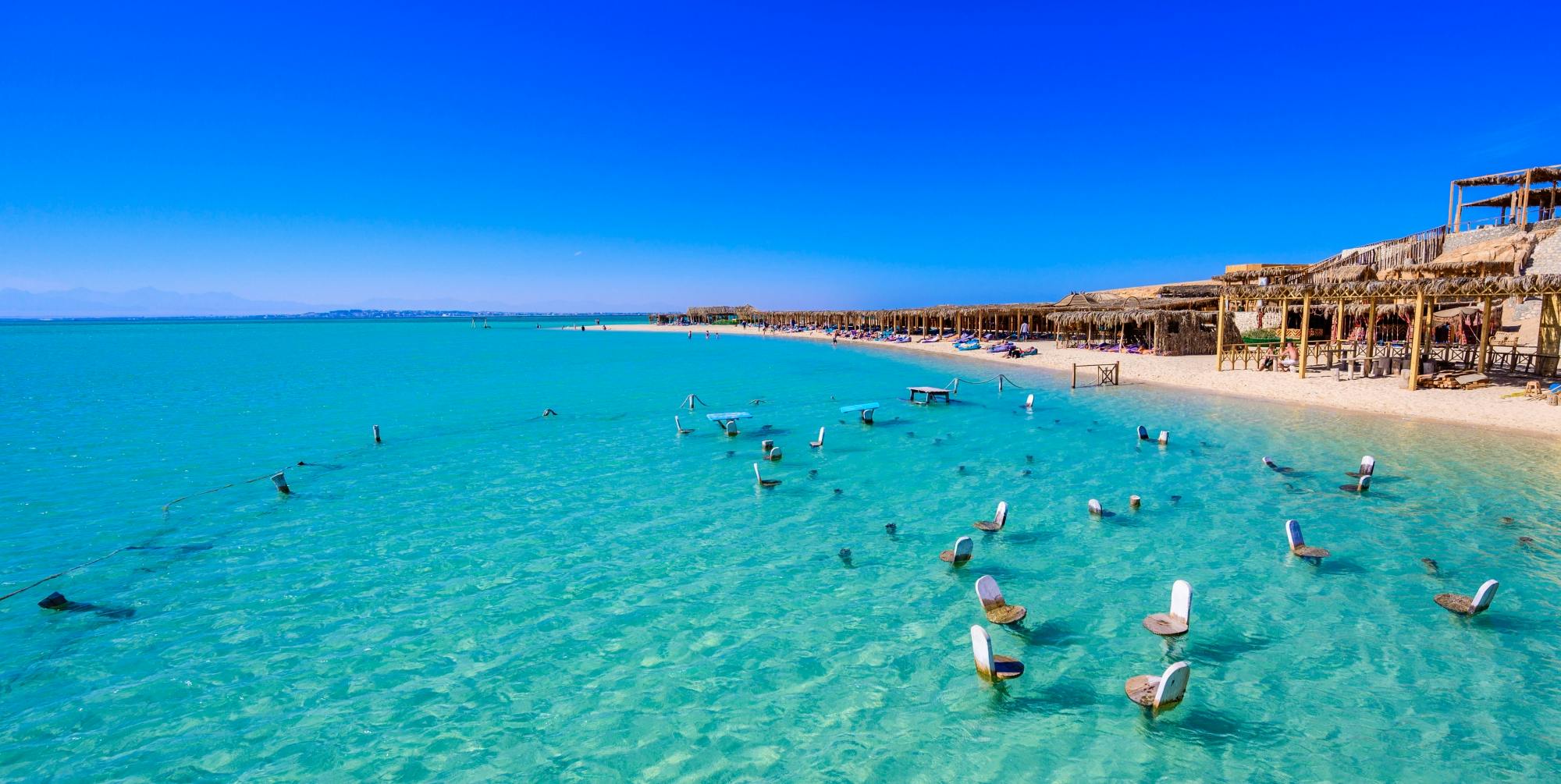 Mahmya Giftun Island – heldagscruise med snorkling og strandbesøk i Hurghada