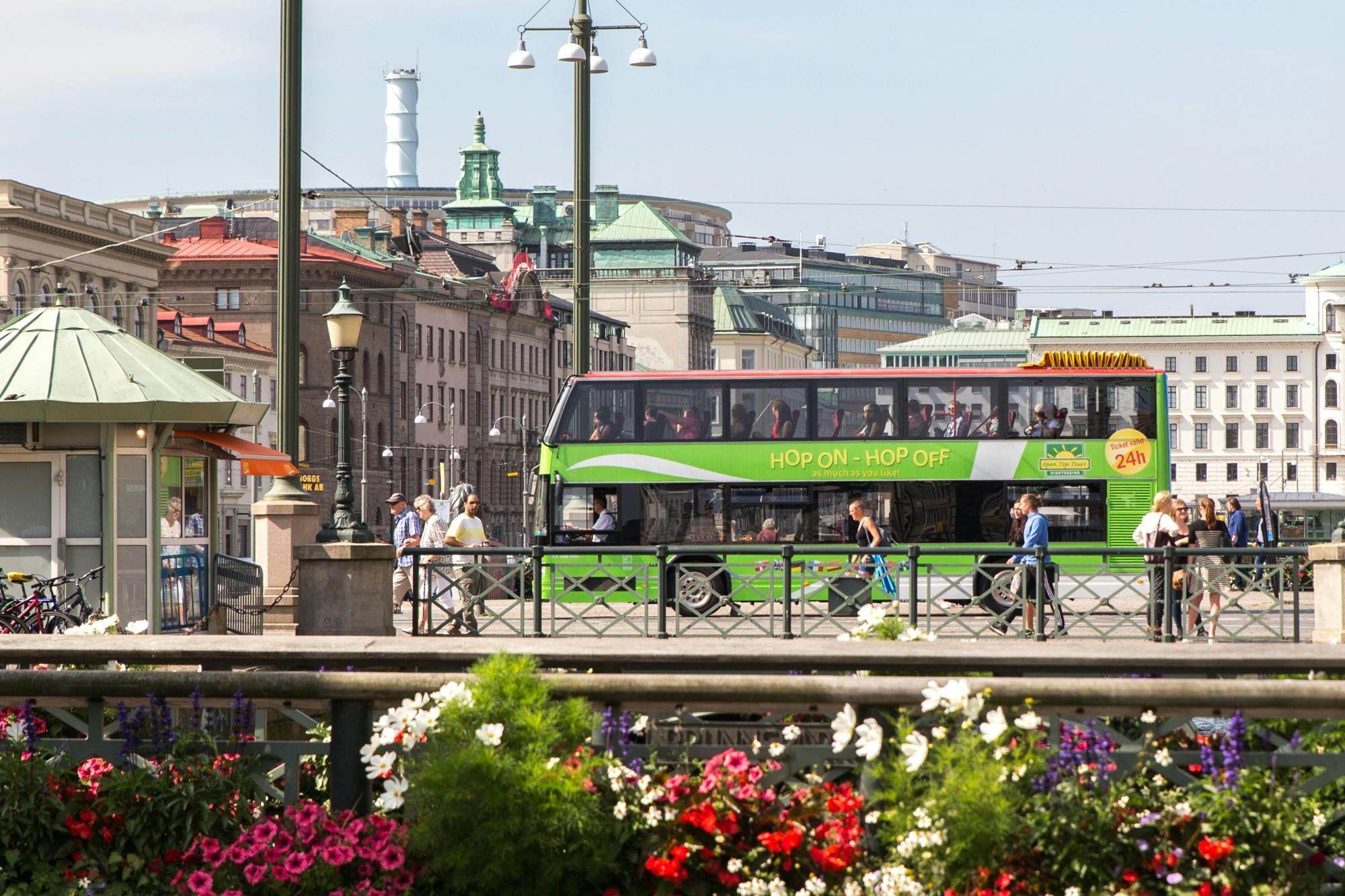 Passeio de ônibus hop-on hop-off em Gotemburgo