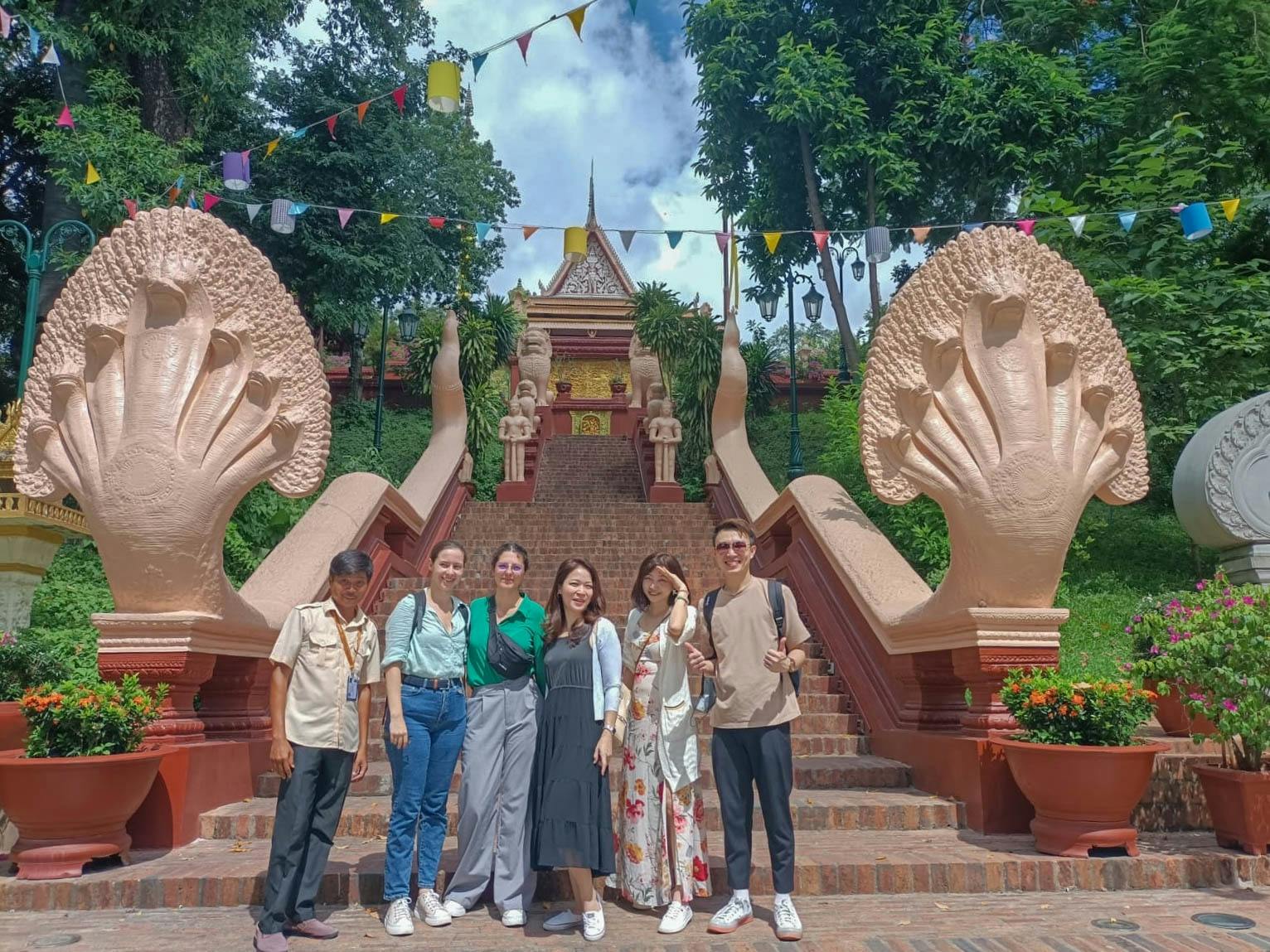 Guided historical tour of Phnom Penh with transportation