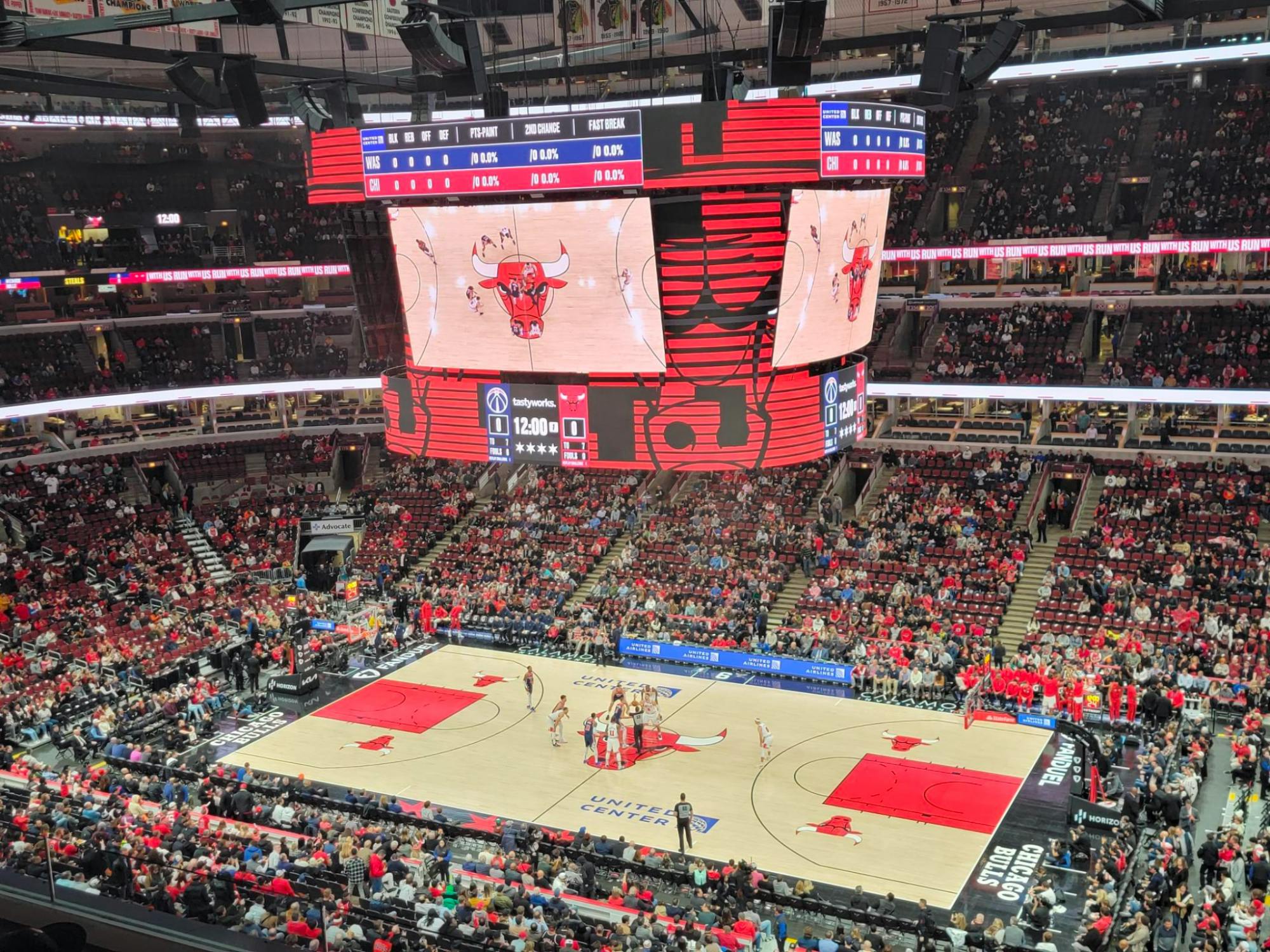Ingresso para jogo da NBA do Chicago Bulls no United Center