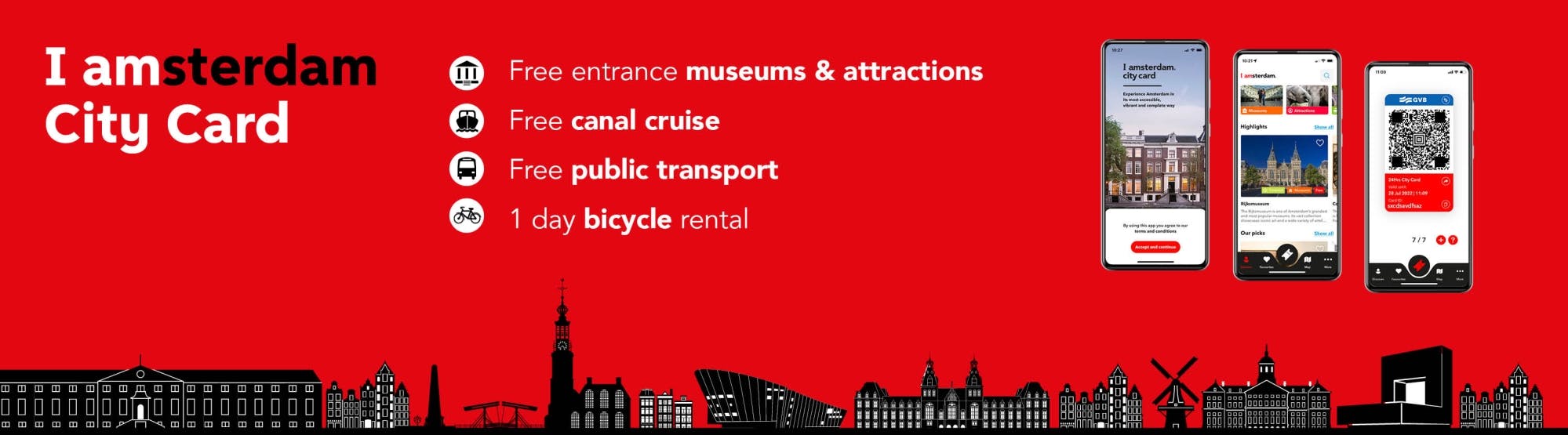 I amsterdam City Card for 24 48 72 96 or 120 hours Musement