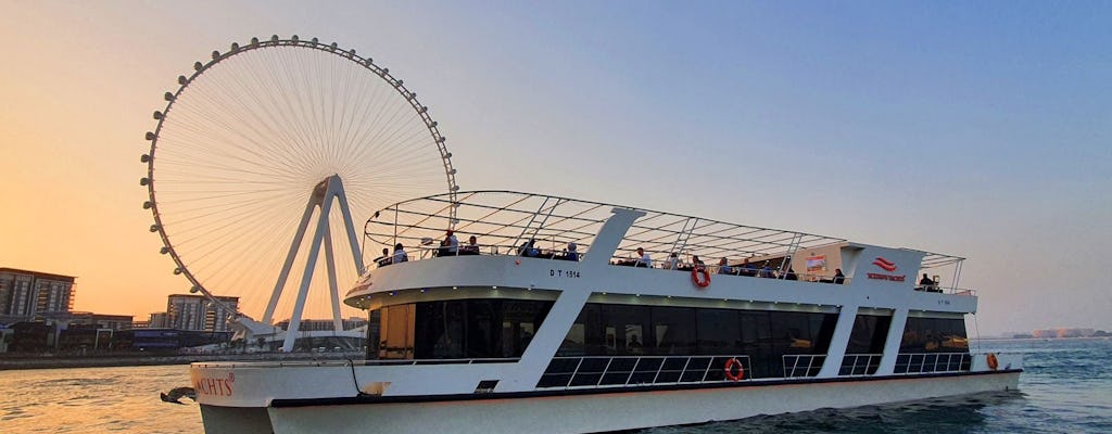 Dubai Marina sunset cruise