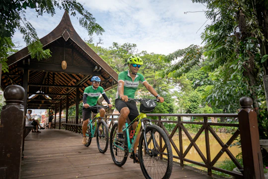 Morning bike experience in Siem Reap city