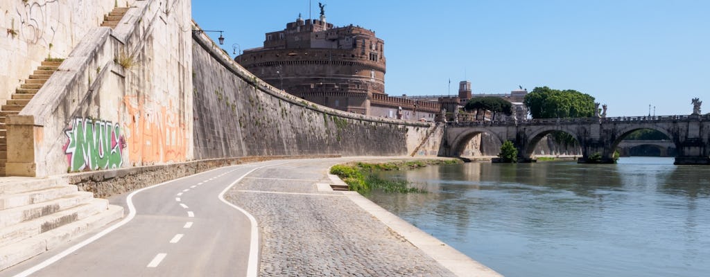 Tour in e-bike con biglietto per Castel Sant'Angelo e audioguida