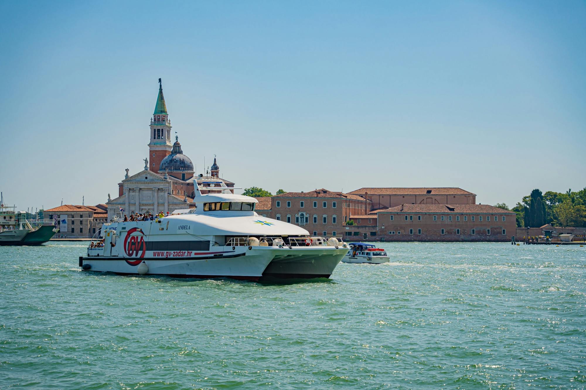 Gita in barca a Venezia da Rovigno