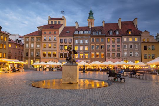 Aventura autoguiada no centro histórico de Varsóvia