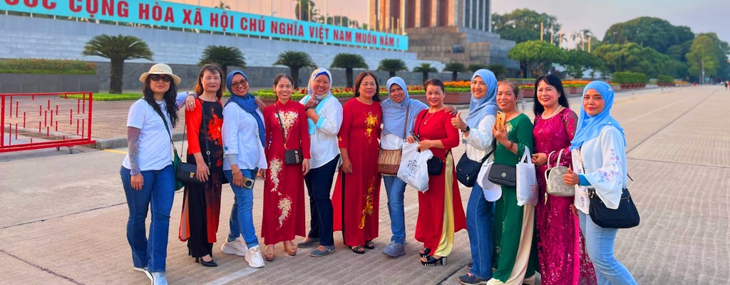 Hanoi city full-day guided tour by limousine bus