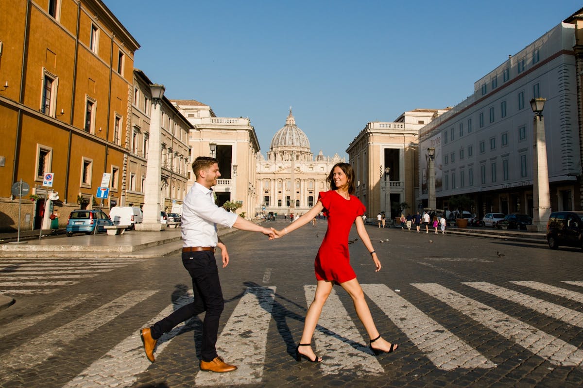 Privéfotografietour door Rome
