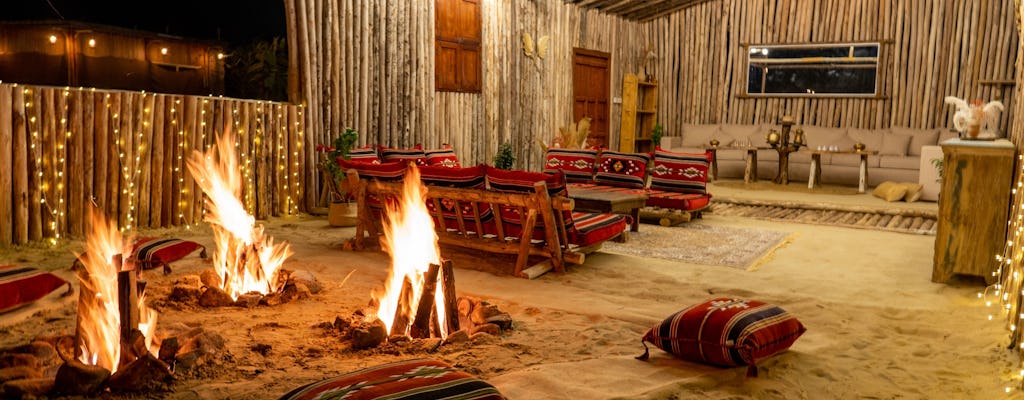 Experiência Al Marmoom Oasis incluindo jantar beduíno