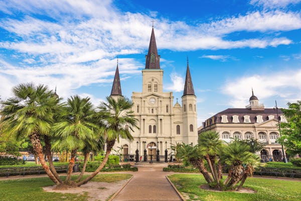Excursão autoguiada com áudio a pé em Nova Orleans