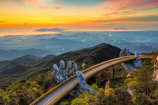 Ba Na Hills Sun World and Golden Bridge day tour from Da Nang