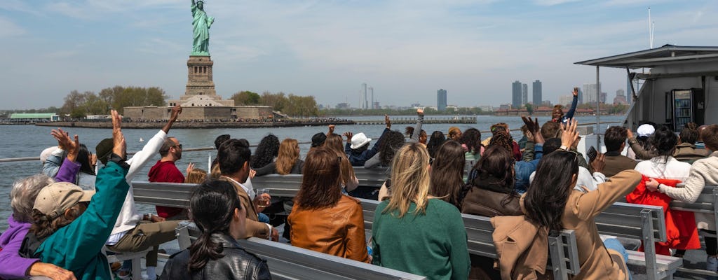 New York City sightseeing cruise around the Statue of Liberty
