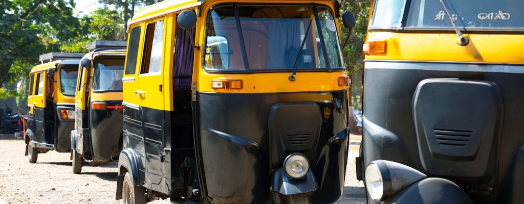 Tour colonial de Goa con rickshaw y paseo en tren