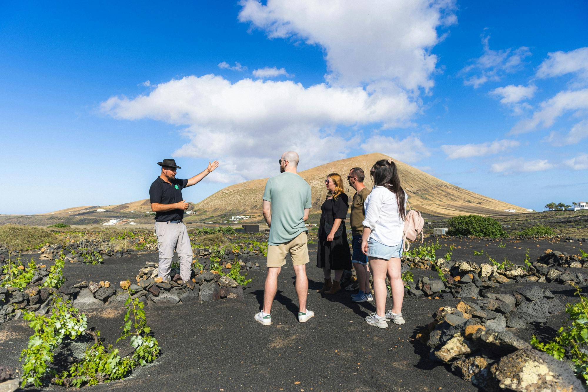 Nat Geo Day Tour: La Geria, wijngaarden die zijn ontsproten uit vuur