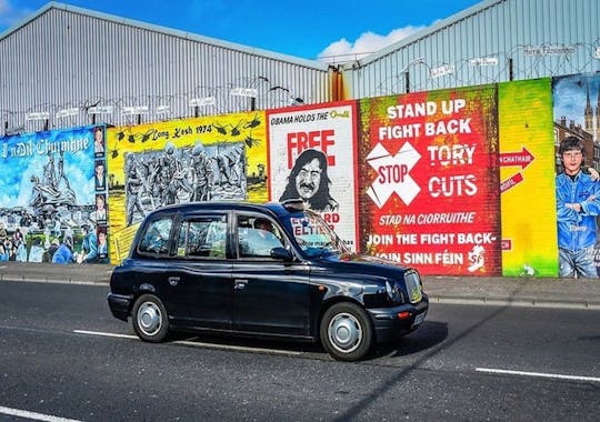 Tour dei taxi politici di Belfast