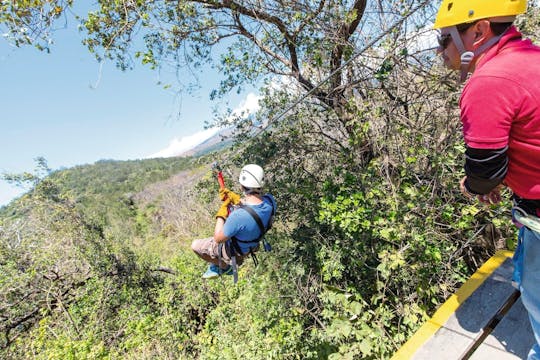 Visite du parc Selvatura en tyrolienne et du jardin des papillons