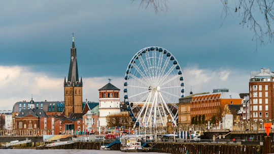 Private history walk through Düsseldorf with a local